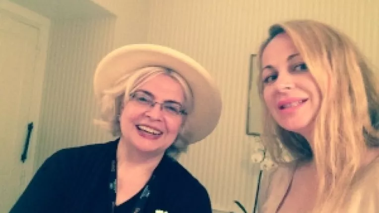 Delia Antal a facut parte din grupul "Producers Network" si a petrecut  cu celebritatile!
