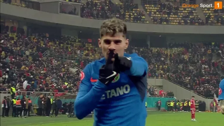 Dinamo - FCSB 0-1. Supergol Coman, FCSB ia avans in clasamentul Superligii