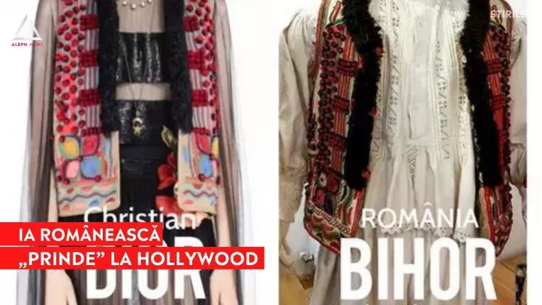 Dior a fost acuzat ca a copiat modelul unui cojoc din Tara Beiusului acum 6 ani