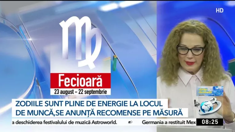 Horoscop 8 noiembrie 2021, cu Camelia Patrascanu. Zodiile sunt pline de energie la locul de munca