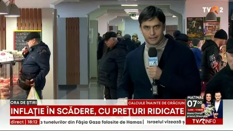 Inflatia in noiembrie a scazut. Calcule inainte de Craciun