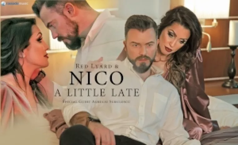 NICO, seducatoare in videoclipul piesei A Little Late