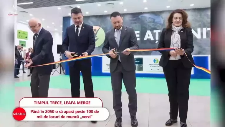 Peste 100.000 de locuri de munca "verzi" vor fi create in Romania pana in 2050, spune Fechet