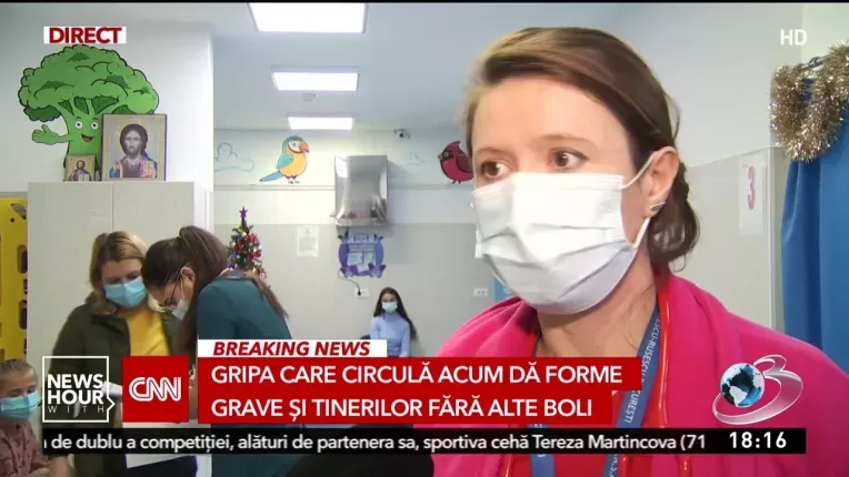 Peste 50% din totalul testelor pentru gripa sunt pozitive. Ce masuri s-ar putea lua in spitale