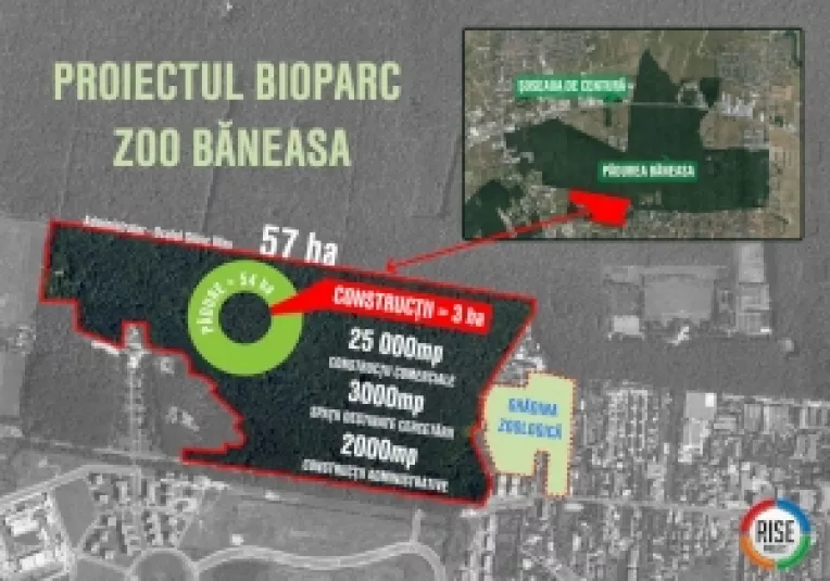 Romsilva vrea sa blocheze proiectul unei gradini zoologice de 60 ha in Bucuresti, amenajata dupa model occidental