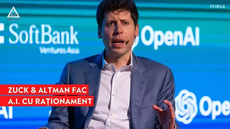 Sam Altman si Mark Zuckerberg lanseaza noi modele de A.I., dotate cu rationament