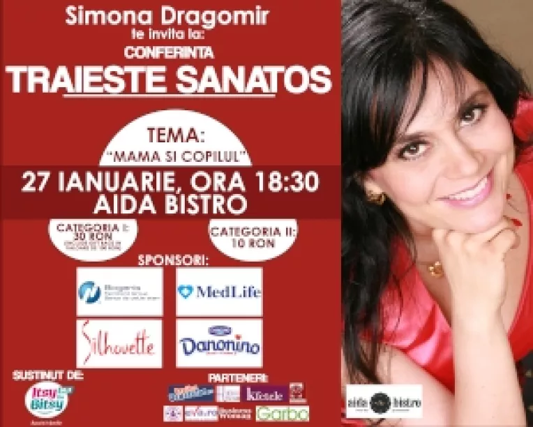 Simona Dragomir te invata cum sa ai grija de tine si de copilul tau!