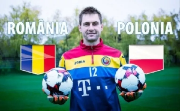 Vineri, de la ora 21.45, pe National Arena: Meciul de fotbal Romania - Polonia